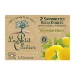  Savonnettes verveine citron LE PETIT OLIVIER 