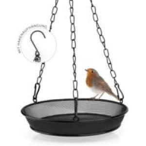  Wildlife Friend Mangeoire Oiseaux À Suspendre - Bol D'alimentation Mangeoire Oiseaux Exterieur - Diamètre : 18 Cm - Colo 
