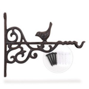  Wildlife Friend I Bain D'oiseaux Avec Support Mural - Oiseaux De Jardin - En Fonte Résistant Au Gel, Bain D'oiseaux, Dis 