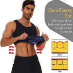 T-Shirt pour Homme Sudation de Sport Sauna Vest Sweat Gym Combinaison de Sudation Debardeur de Sudation