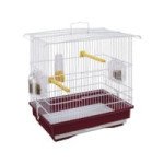  Giusy Cage Pour Oiseaux Rouge Et Blanc 