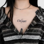 Autocollant de Tatouage Semi-Continu, Étiquette Collabone Étanche, Vendu par Winplle Shop