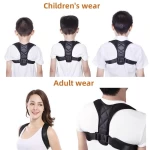 Ceinture de Correction du Dos - Idéale pour adultes, enfants, femmes et hommes, Correcteur de Posture Anti-Bosse, Vendu par Winplle Shop