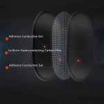 Lot de 3 pièces d'Électrode de Ceinture, Compatible avec Abs Series - Vendu par Winplle Shop