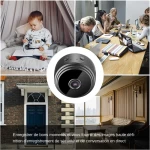 Mini Caméra de Surveillance IP WiFi HD 1080p A9 avec Micro Enregistreur Vocal sans Fil et Vision Nocturne, Vendue par Winplle Shop