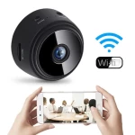 Mini Caméra de Surveillance IP WiFi HD 1080p A9 avec Micro Enregistreur Vocal sans Fil et Vision Nocturne, Vendue par Winplle Shop