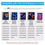 Stylet à rejet de l'hypothèse pour tablette Apple, stylo pour iPad Air Pro Mini 2023 2022 2021 2020 2019 2018